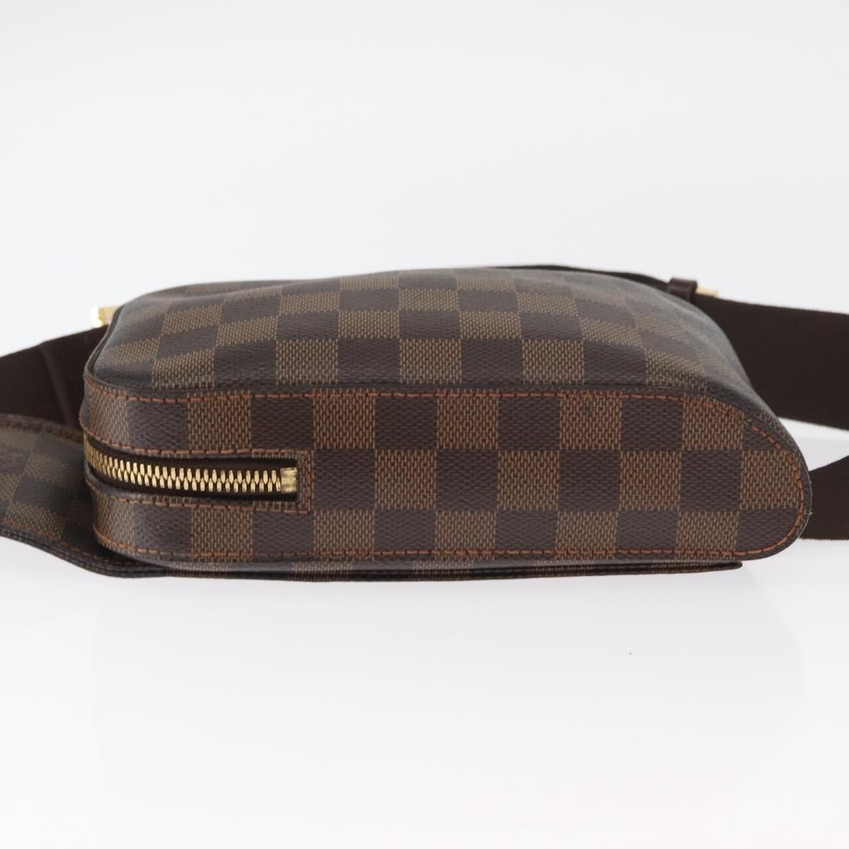 Louis Vuitton Geronimos Waist Bag Damier, BROWN, CANVAS, Shoulder bag
