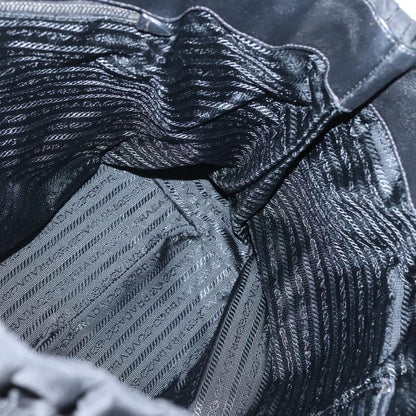 Prada Gaufre Tote Tessuto, BLACK, NYLON, Tote bag