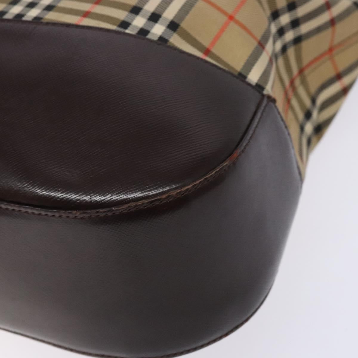 Burberry Nova Check Tote canvas check pattern, BEIGE, CANVAS, Tote bag