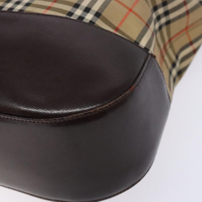 Burberry Nova Check Tote canvas check pattern, BEIGE, CANVAS, Tote bag