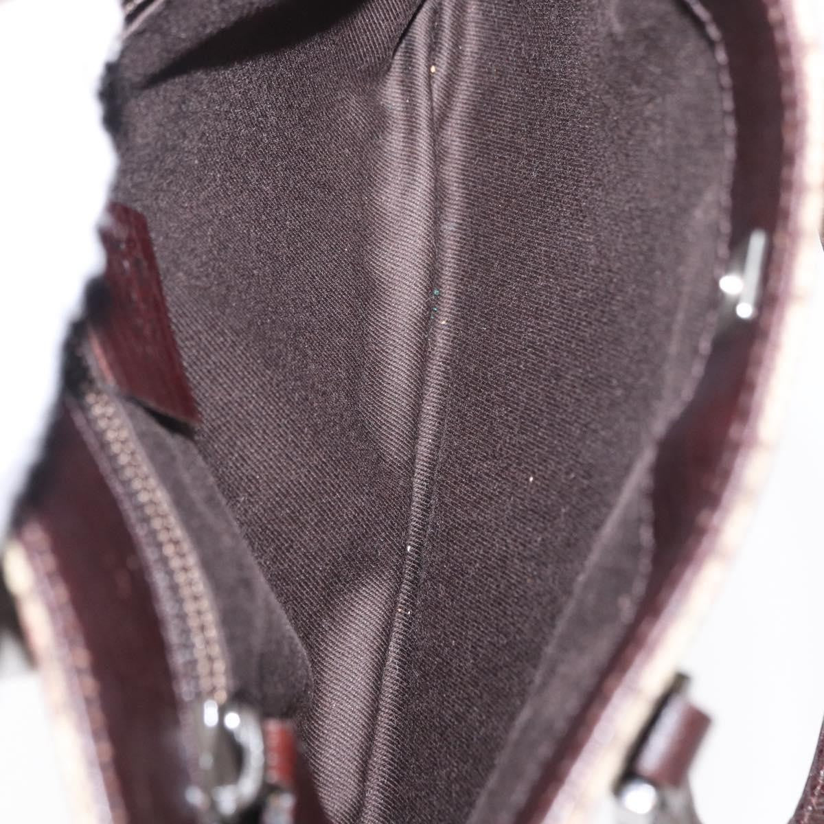 Gucci Vintage Handbag Canvas, BEIGE, PVC, Handbag