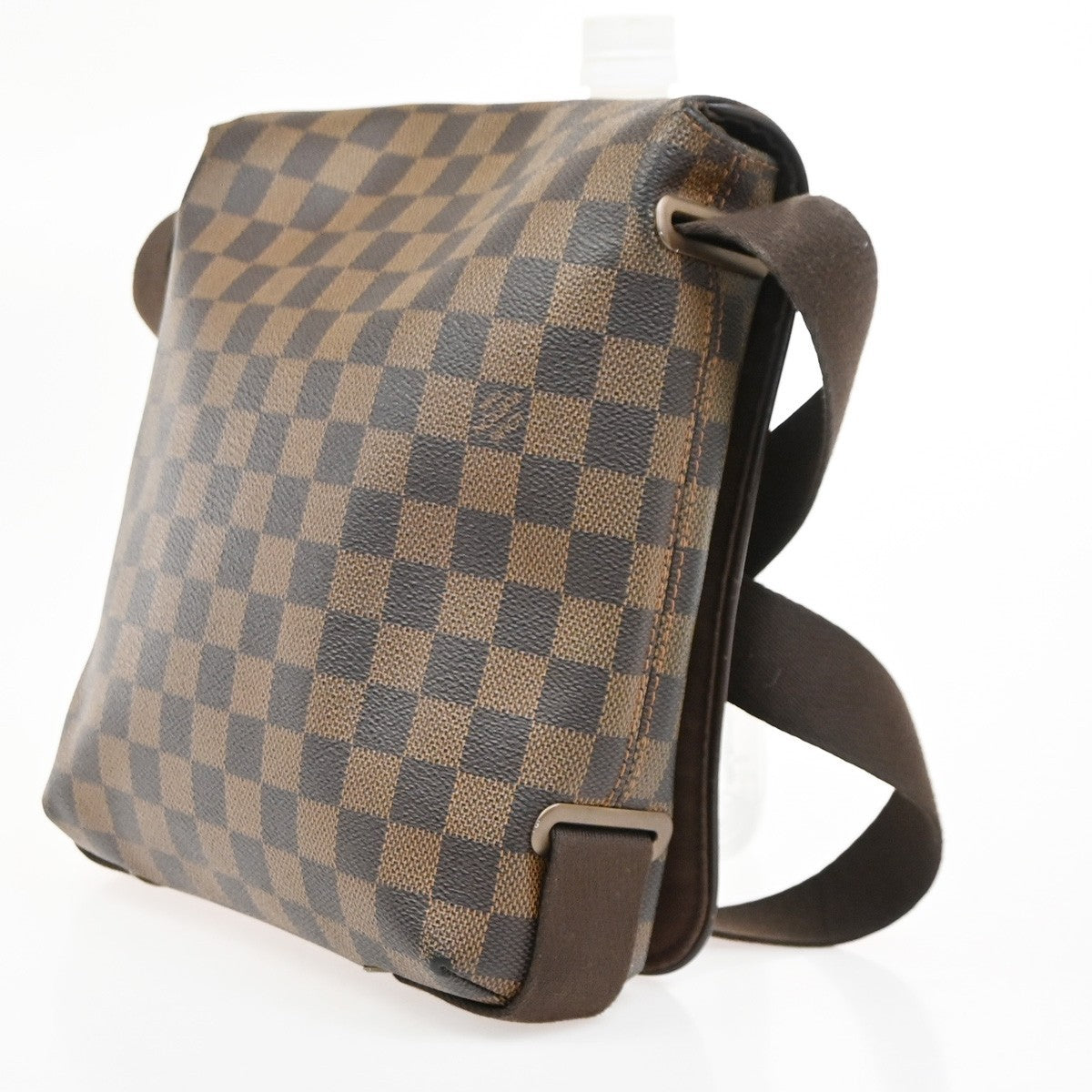 Louis Vuitton Brooklyn Handbag Damier, Brown, Canvas, Shoulder Bag