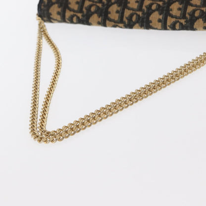 Christian Dior Vintage CD trotter Shoulder bag Canvas, NAVY, CANVAS, Shoulder bag