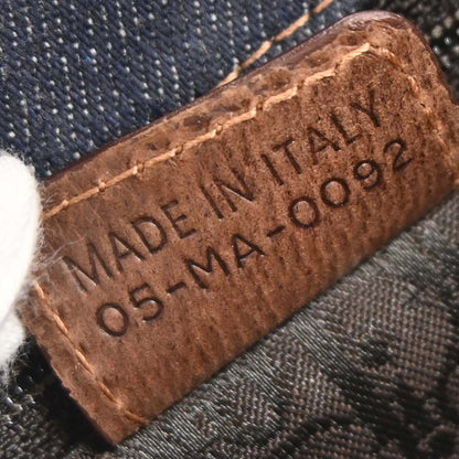 Christian Dior Vintage Street Chic Columbus Bag Denim, BLUE, DENIM_JEANS, Shoulder bag