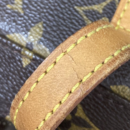 Louis Vuitton Spontini Handbag Monogram Canvas, BROWN, CANVAS, Handbag