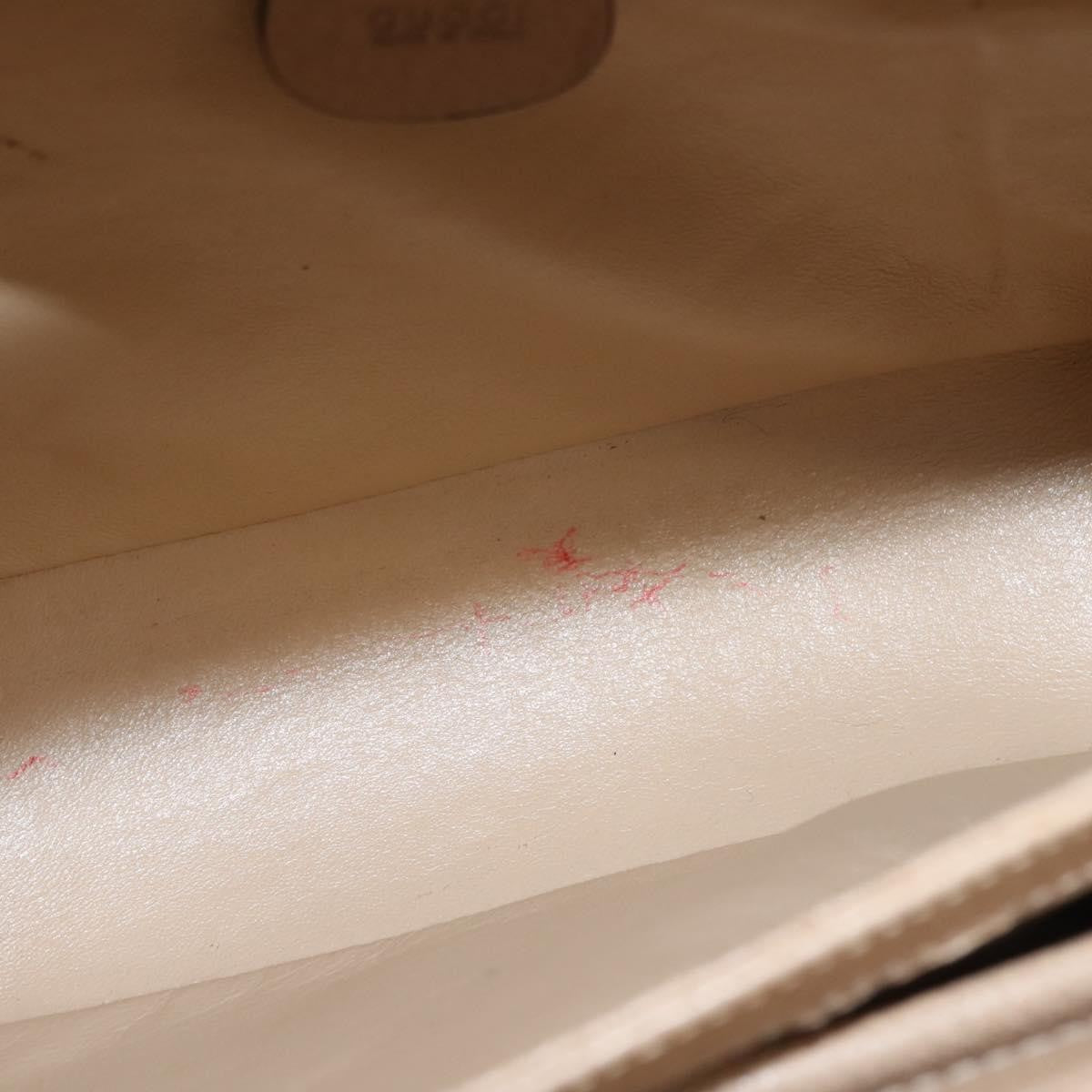 Gucci Vintage Convertible Bamboo Box Crossbody Bag Leather, BEIGE, LEATHER, Crossbody bag