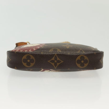 Louis Vuitton Pochette Accessoires Monogram Canvas, BROWN, CANVAS, Clutche & pouche