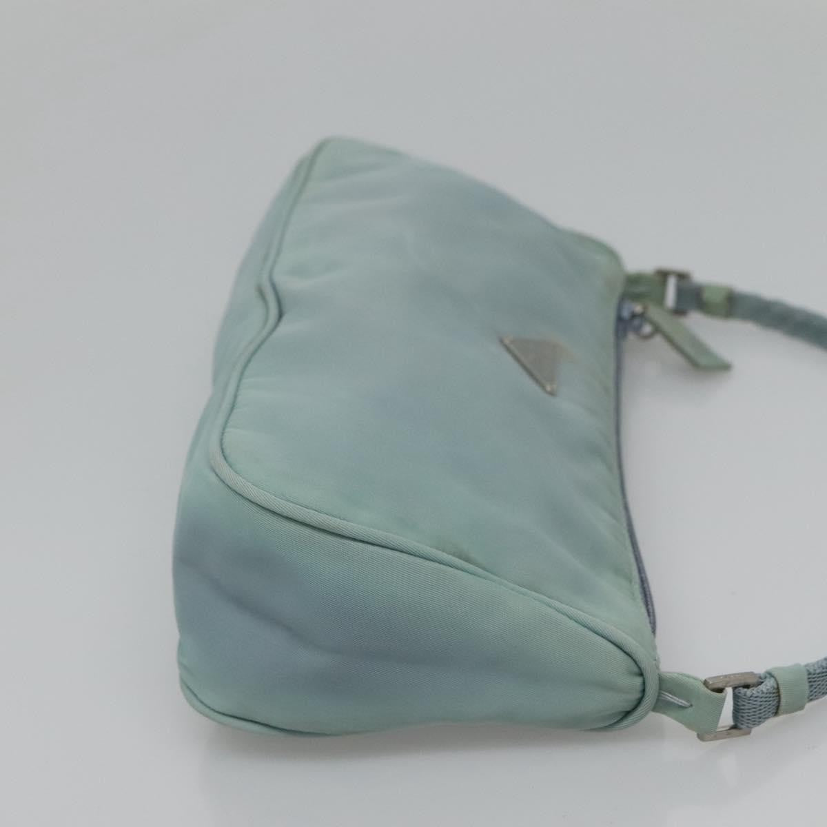Prada Pochette Shoulder Bag Tessuto, BLUE, NYLON, Clutche & pouche