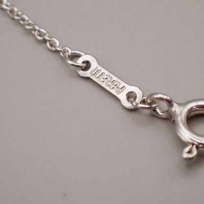 Tiffany & Co. Madonna Chain Necklace Silver, SILVER, SILVER, Necklace