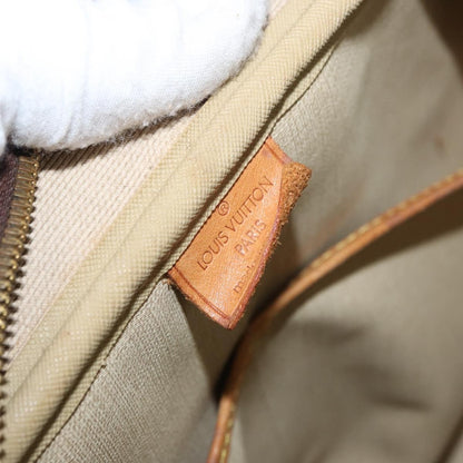 Louis Vuitton Deauville Handbag Monogram Canvas, BROWN, CANVAS, Handbag