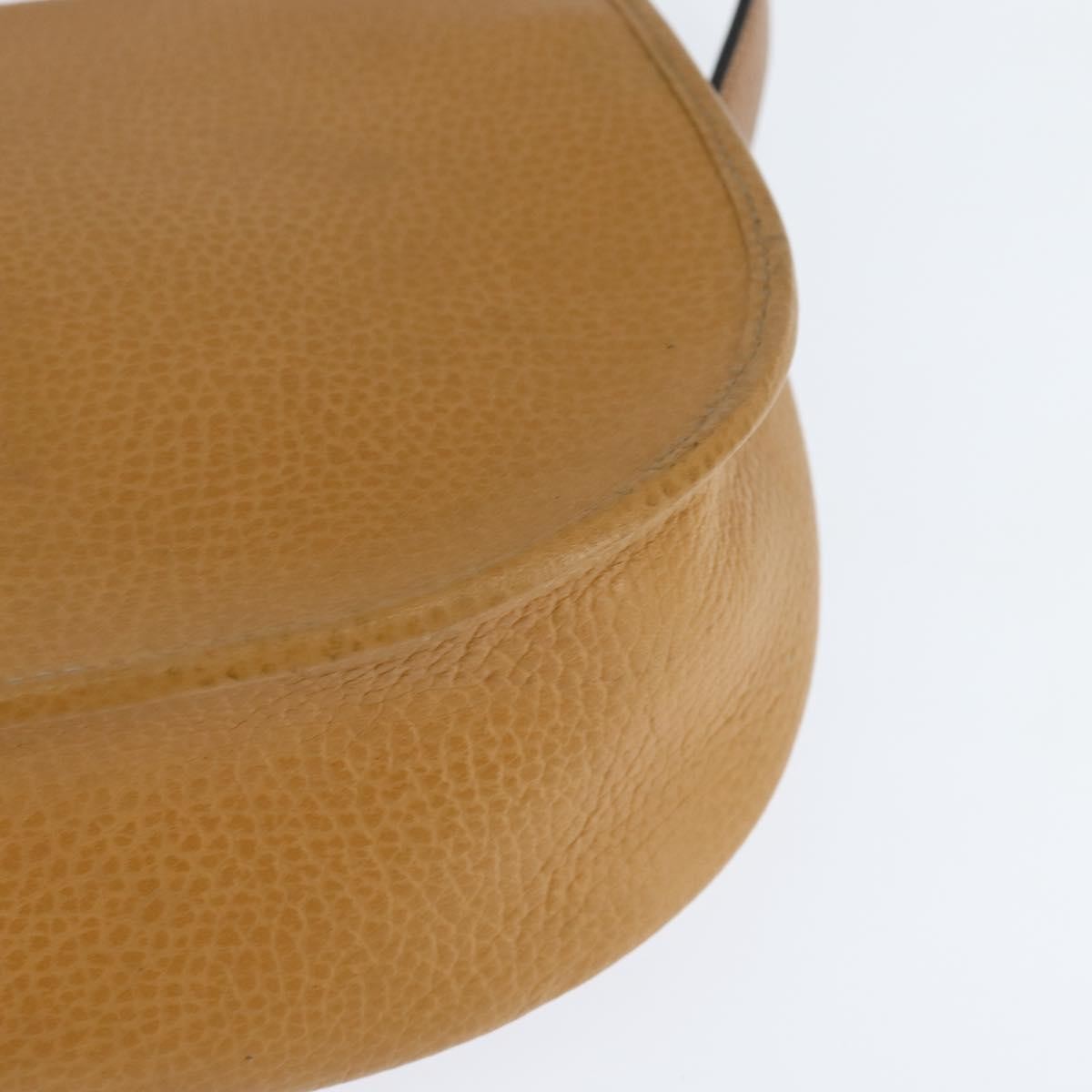 Christian Dior Vintage CD Logo Shoulder Bag Leather, BROWN, LEATHER, Shoulder bag