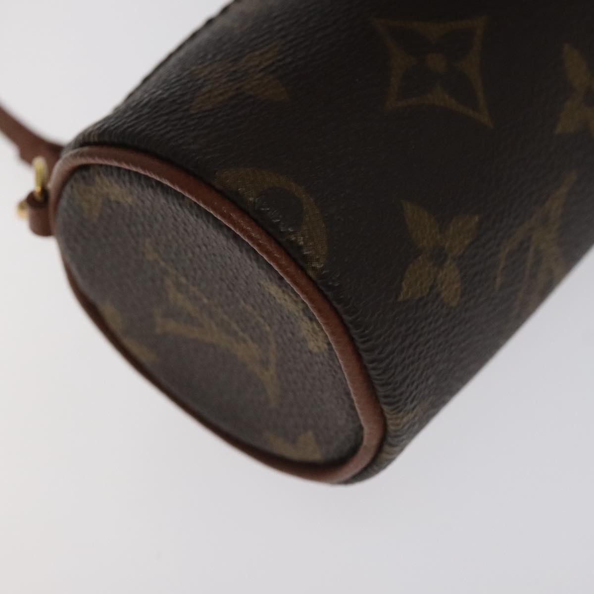 Louis Vuitton Papillon Pochette Monogram Canvas, BROWN, CANVAS, Clutche & pouche