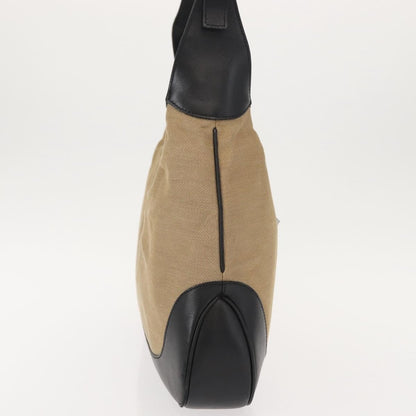 Gucci Vintage Jackie Handbag Canvas, BEIGE, CANVAS, Shoulder bag