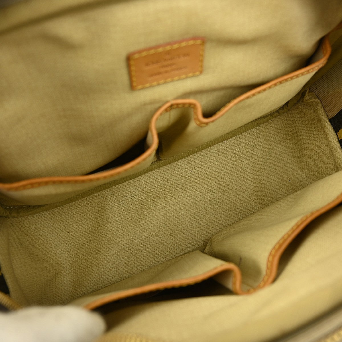 Louis Vuitton Trouville Handbag Monogram Canvas, BROWN, CANVAS, Handbag