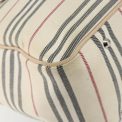 Burberry Nova Check Tote Canvas and Leather, BEIGE, CANVAS, Tote bag