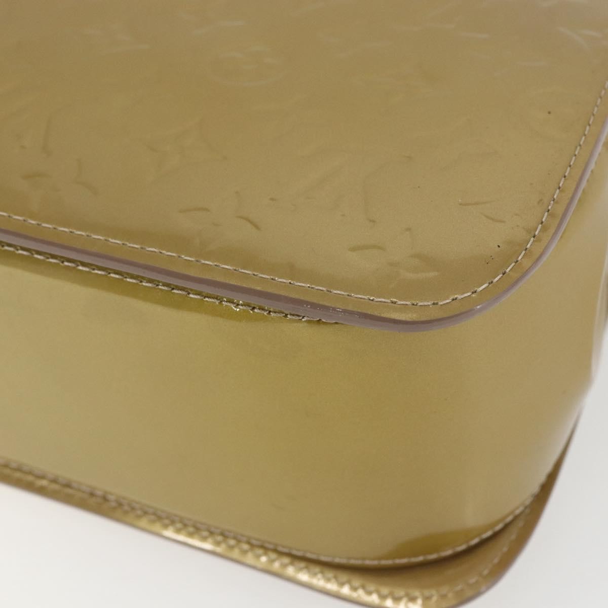 Louis Vuitton Mirada Handbag Monogram Vernis, BEIGE, PATENT_LEATHER, Handbag