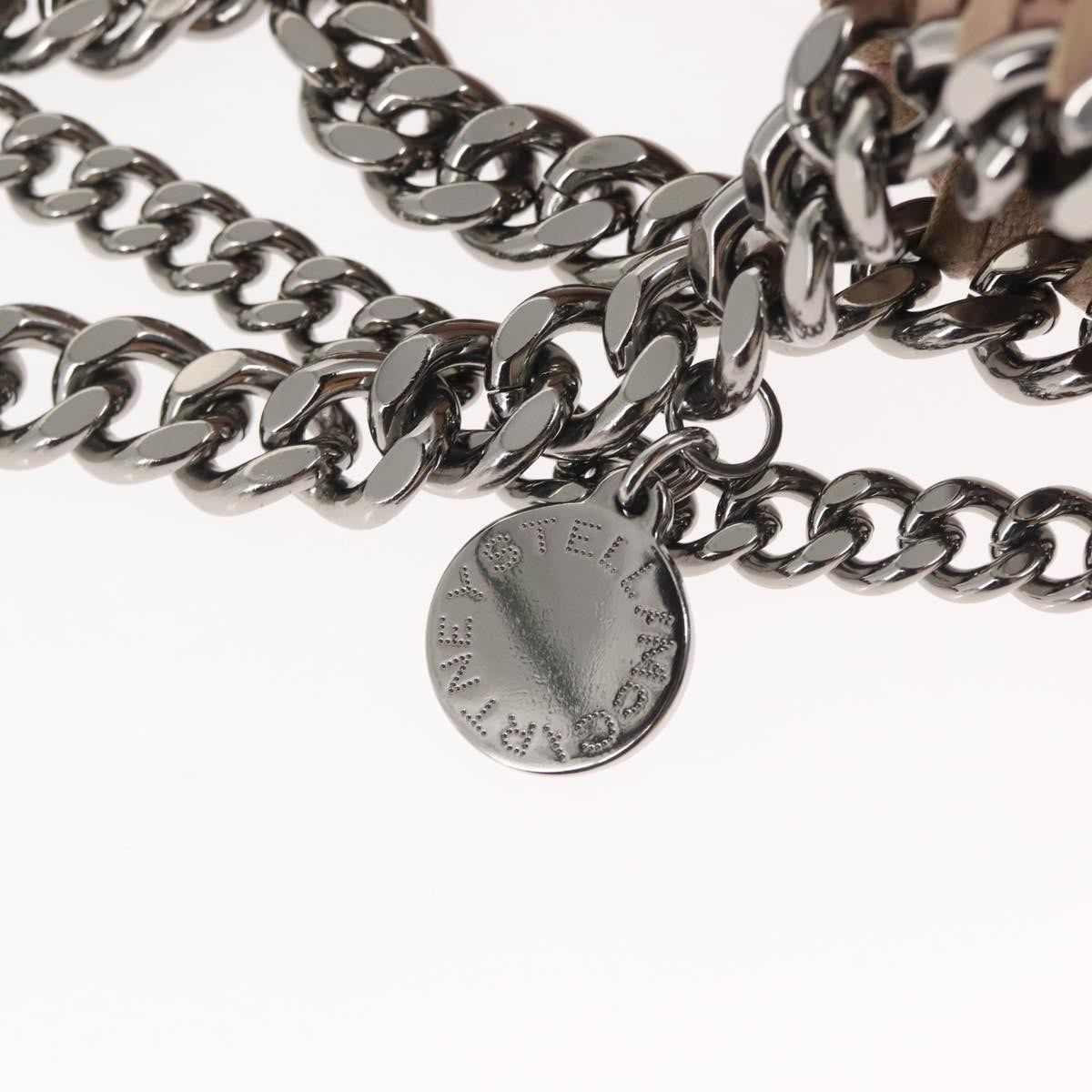 Stella McCartney Falabella Fold Over Crossbody Bag Suede, PINK, SUEDE, Crossbody bag