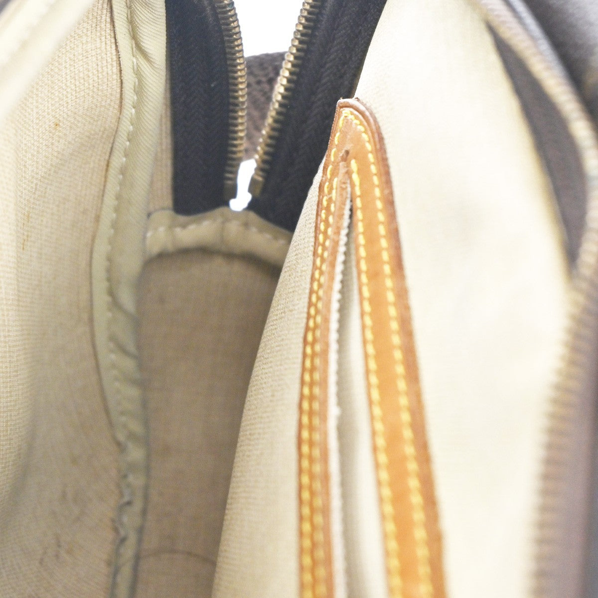 Louis Vuitton Reporter Bag Monogram Canvas, BROWN, CANVAS, Shoulder bag