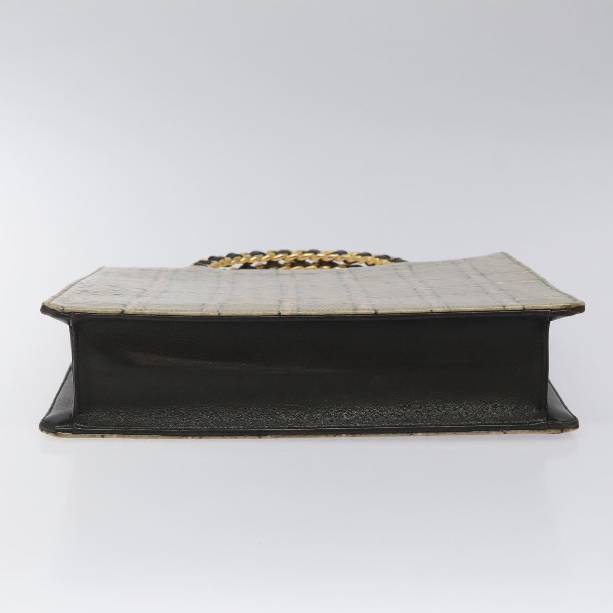 Chanel Chocolate bar tote Leather, BEIGE, LEATHER, Tote bag