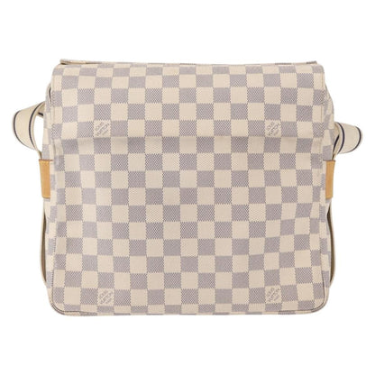 Louis Vuitton Naviglio Handbag Damier, WHITE, CANVAS, Shoulder bag
