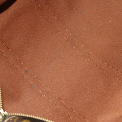 Louis Vuitton Keepall Bag Monogram Canvas, BROWN, CANVAS, Travel bag