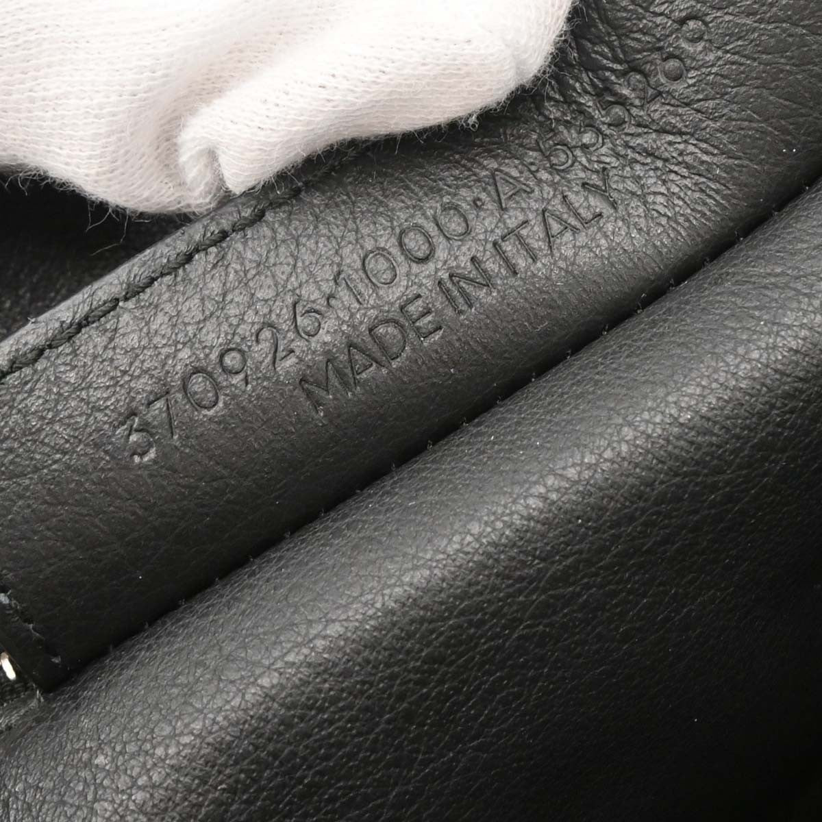 Balenciaga Papier A6 Classic Studs Bag Leather, BLACK, LEATHER, Tote bag