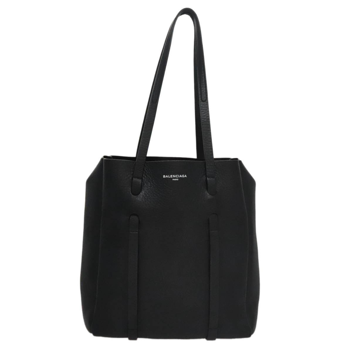 Balenciaga Everyday Tote Leather, BLACK, LEATHER, Tote bag