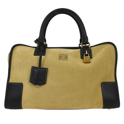 Loewe Amazona Bag Suede, BEIGE, SUEDE, Handbag