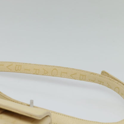 Bvlgari B.Zero1 Logomania Bag Canvas with Leather, BEIGE, CANVAS, Shoulder bag