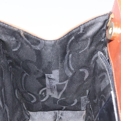 Salvatore Ferragamo Convertible Vara Bow Tote Leather, BROWN, LEATHER, Handbag