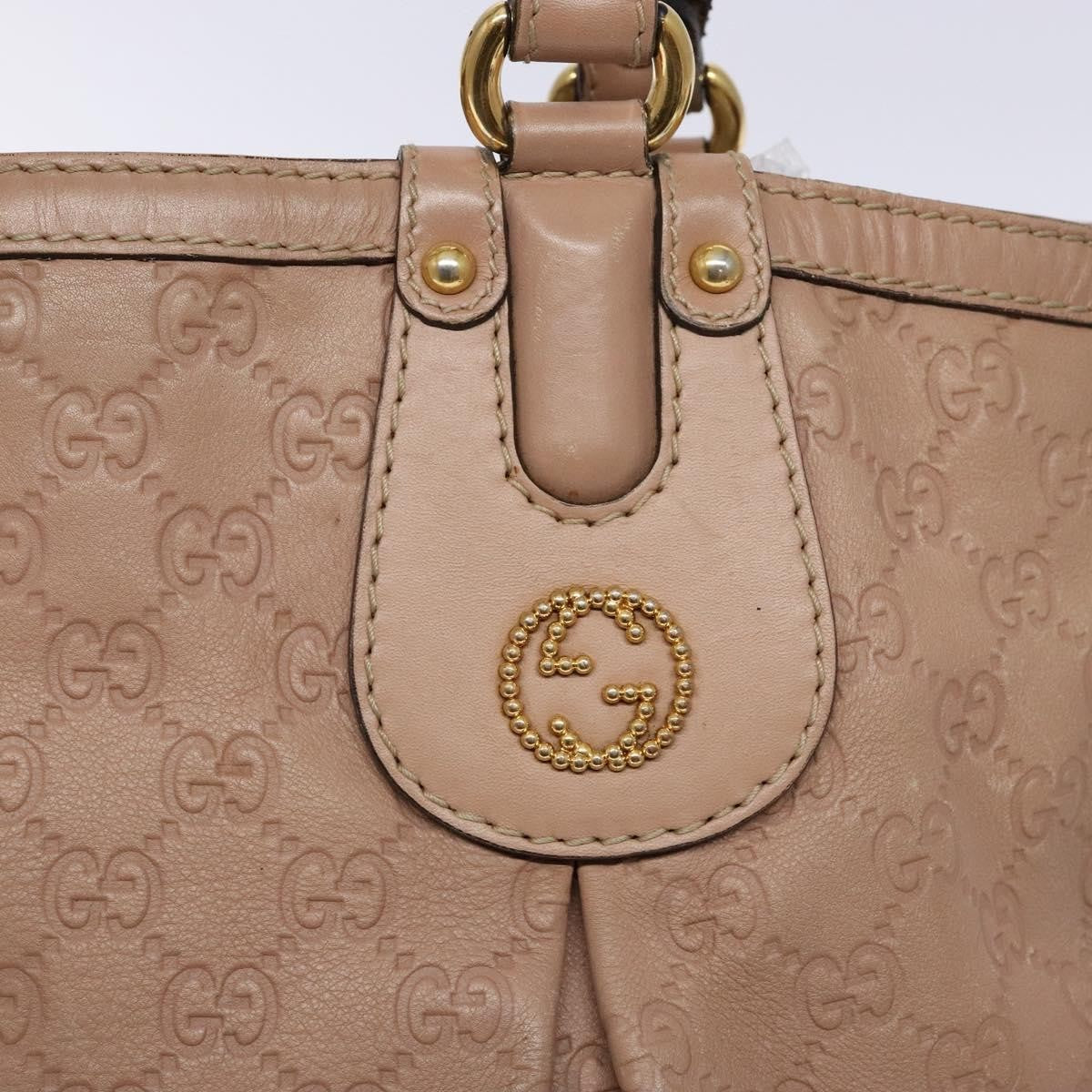 Gucci Scarlett Tote Guccissima Leather, PINK, LEATHER, Tote bag