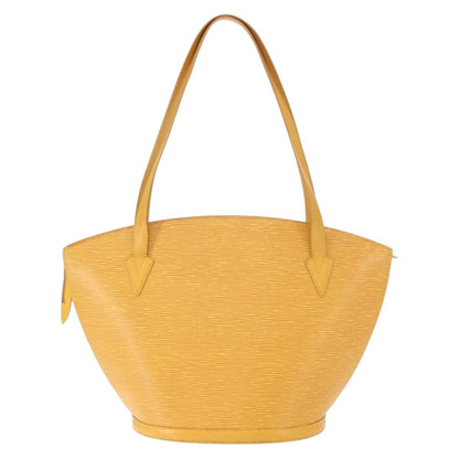 Louis Vuitton Saint Jacques Handbag Epi Leather, YELLOW, LEATHER, Shoulder bag