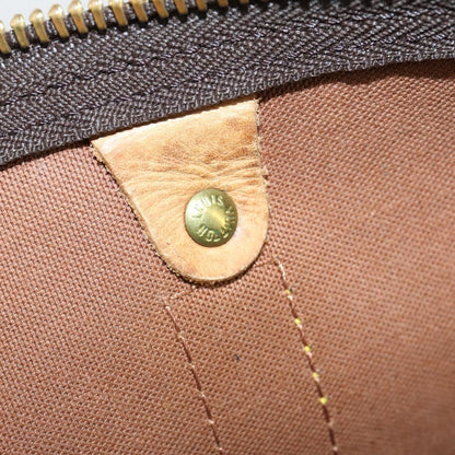 Louis Vuitton Keepall Bag Monogram Canvas, BROWN, CANVAS, Travel bag