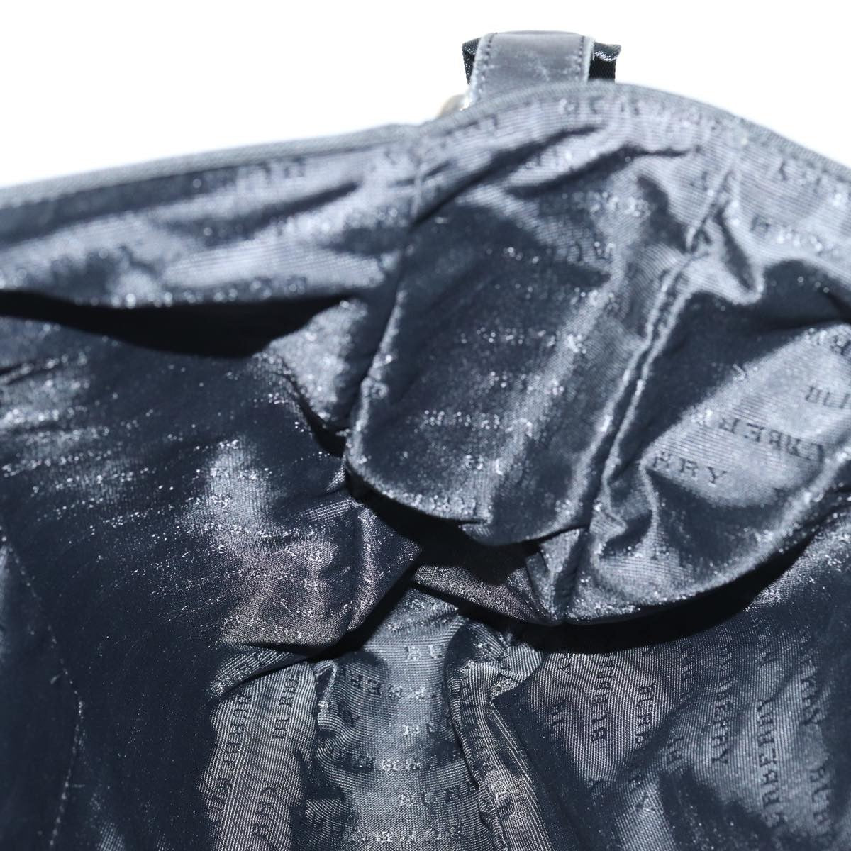 Burberry Vintage Shoulder Bag Nylon, BLACK, NYLON, Shoulder bag