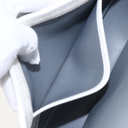 Christian Dior Vintage Honeycomb Flap Crossbody Bag Coated Canvas, WHITE, CANVAS, Shoulder bag