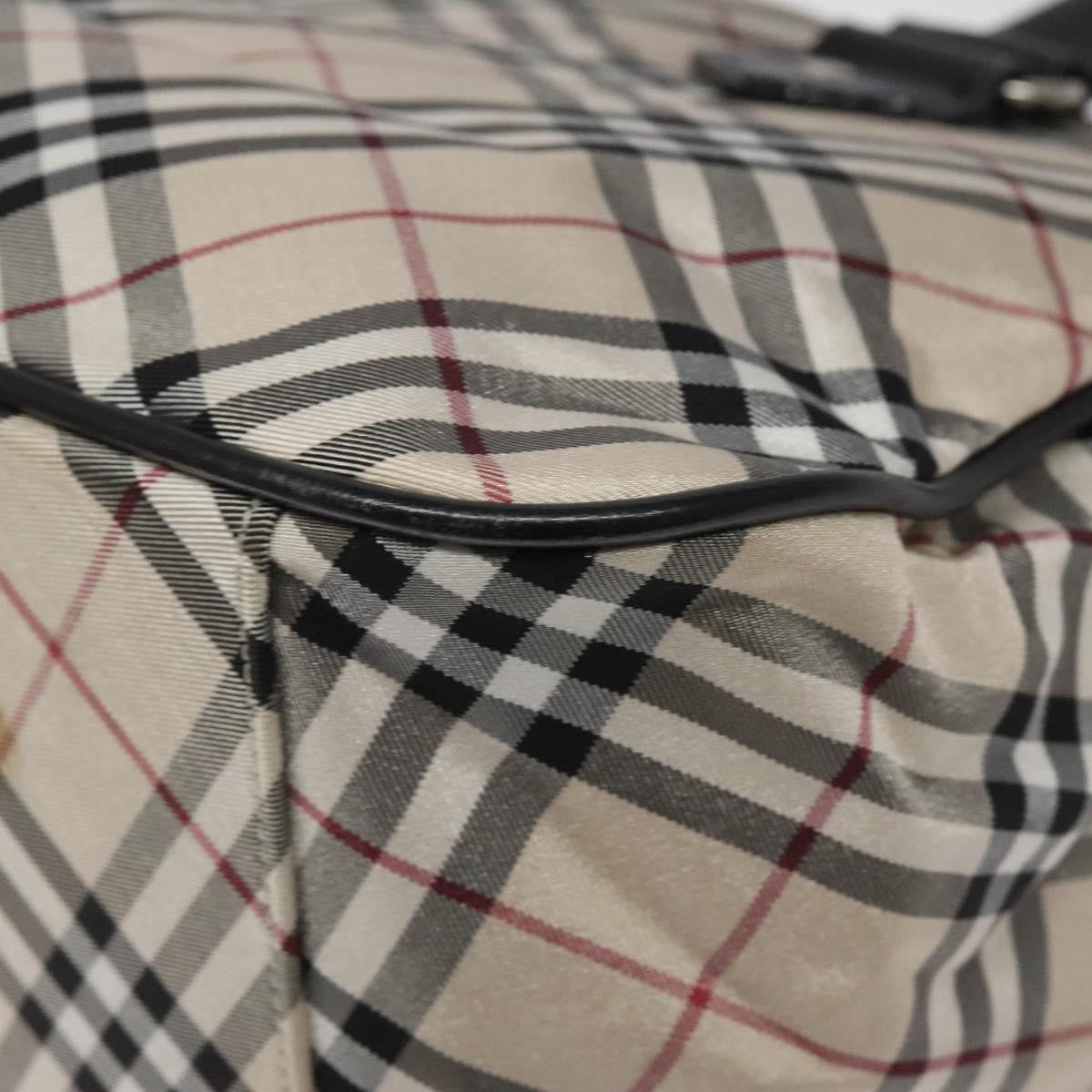 Burberry Nova Check Tote Nylon, BEIGE, NYLON, Tote bag