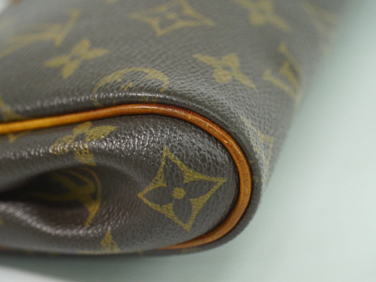 Louis Vuitton Eva Handbag Monogram Canvas, BROWN, CANVAS, Clutche & pouche