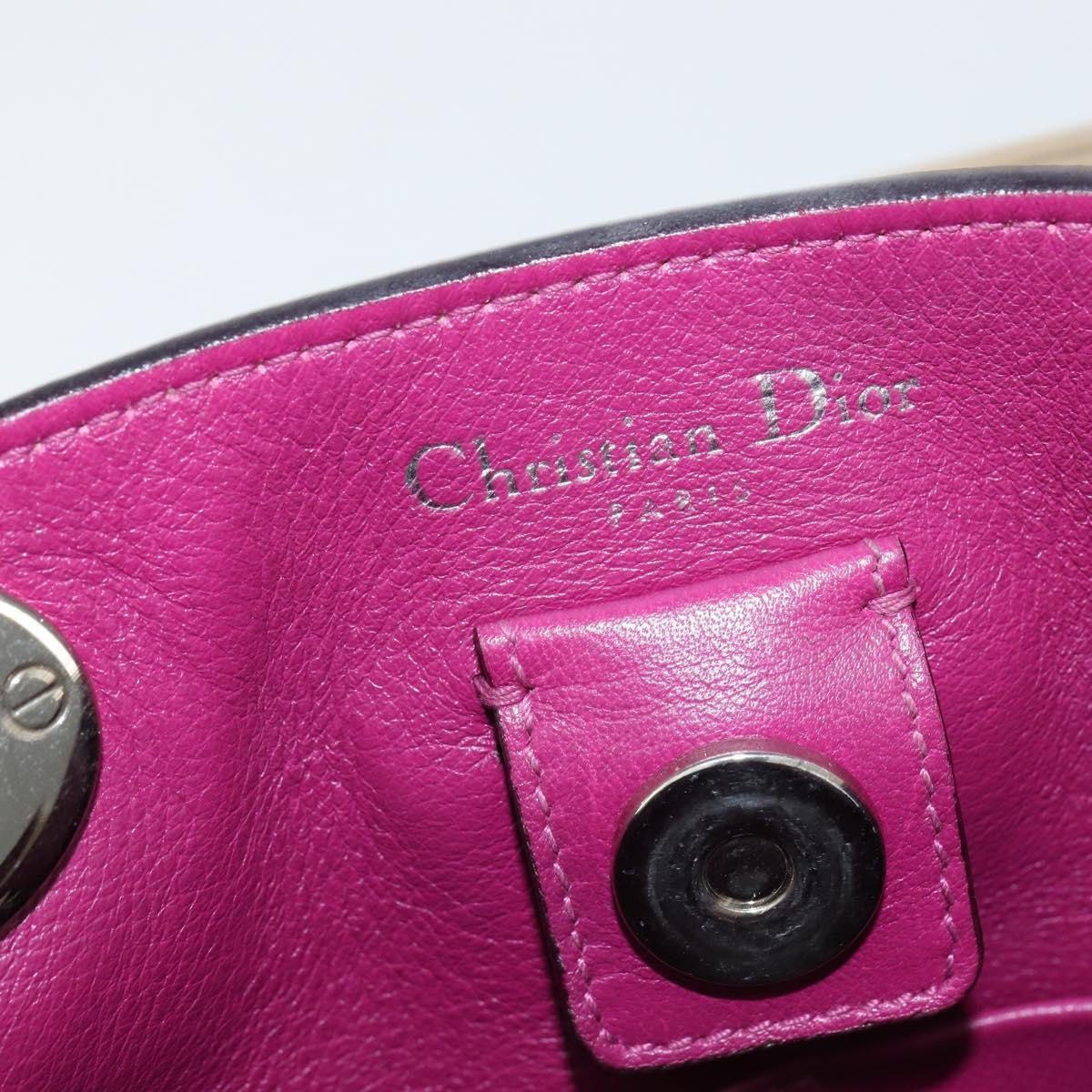 Christian Dior Diorissimo Tote Smooth Calfskin, BEIGE, LEATHER, Tote bag