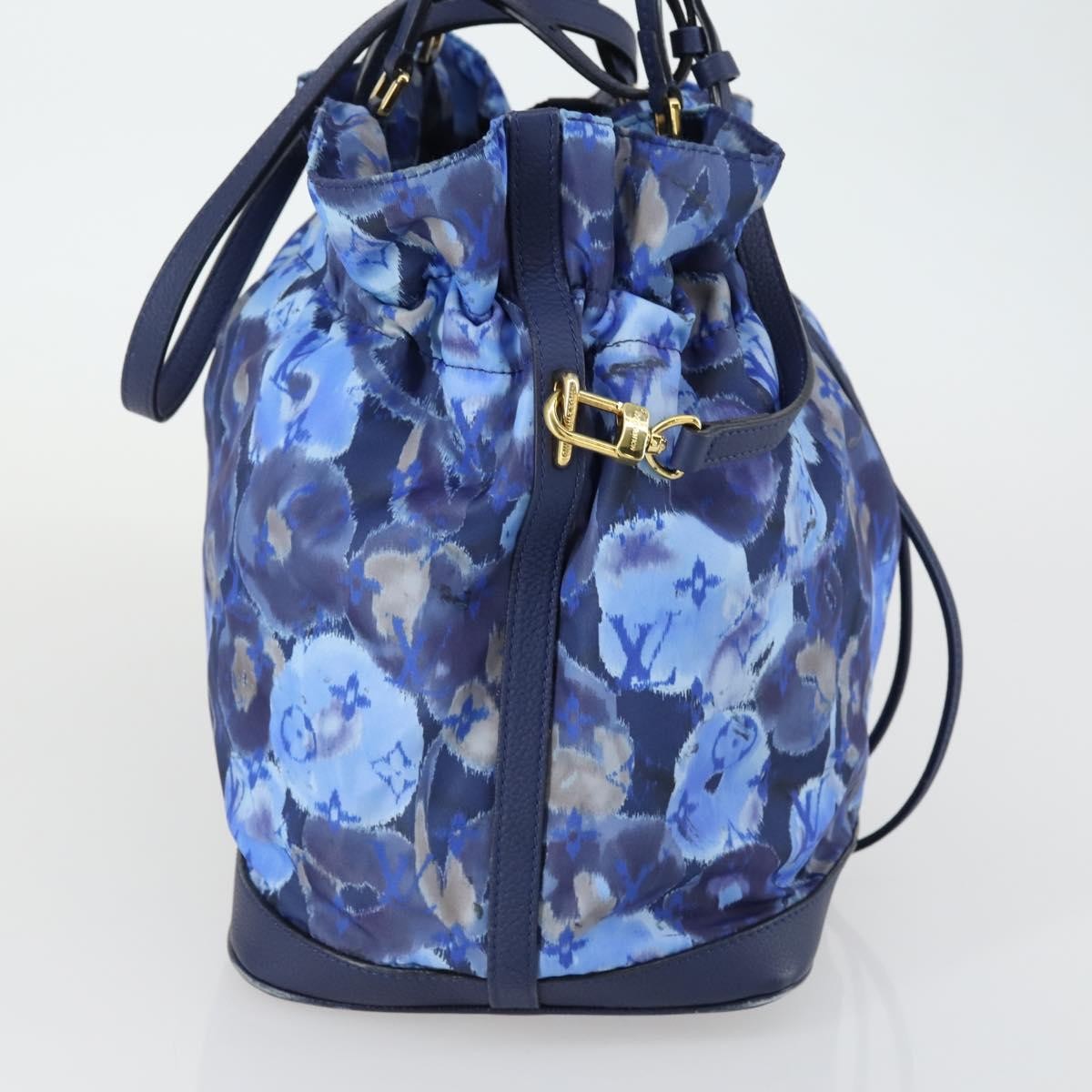 Louis Vuitton Noefull Handbag Ikat Nylon, BLUE, NYLON, Handbag