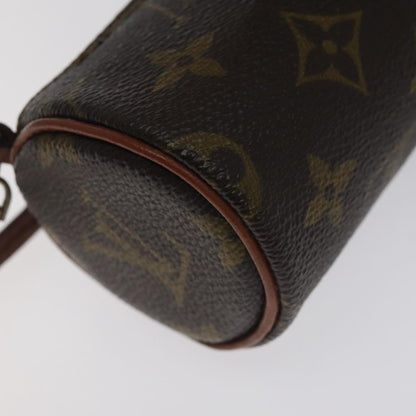 Louis Vuitton Papillon Pochette Monogram Canvas, BROWN, CANVAS, Handbag