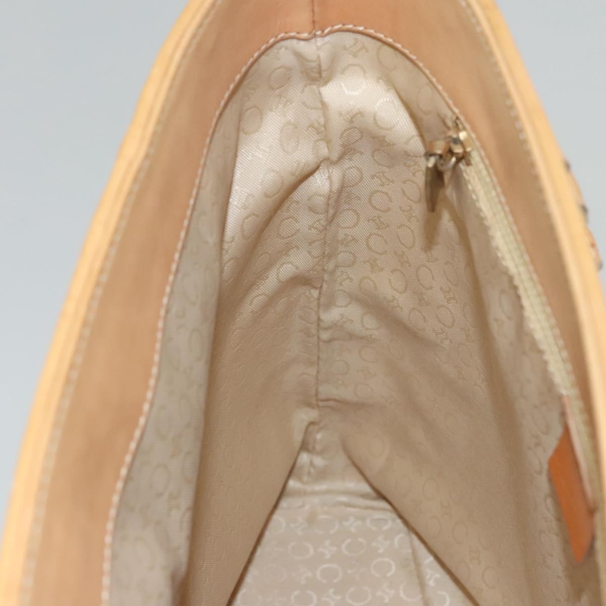 Celine Vintage Macadam Tote bag C Macadam Suede, WHITE, SUEDE, Tote bag