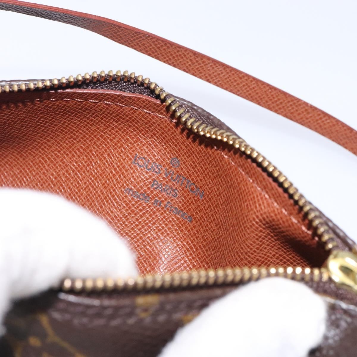 Louis Vuitton Papillon Pochette Monogram Canvas, BROWN, CANVAS, Handbag