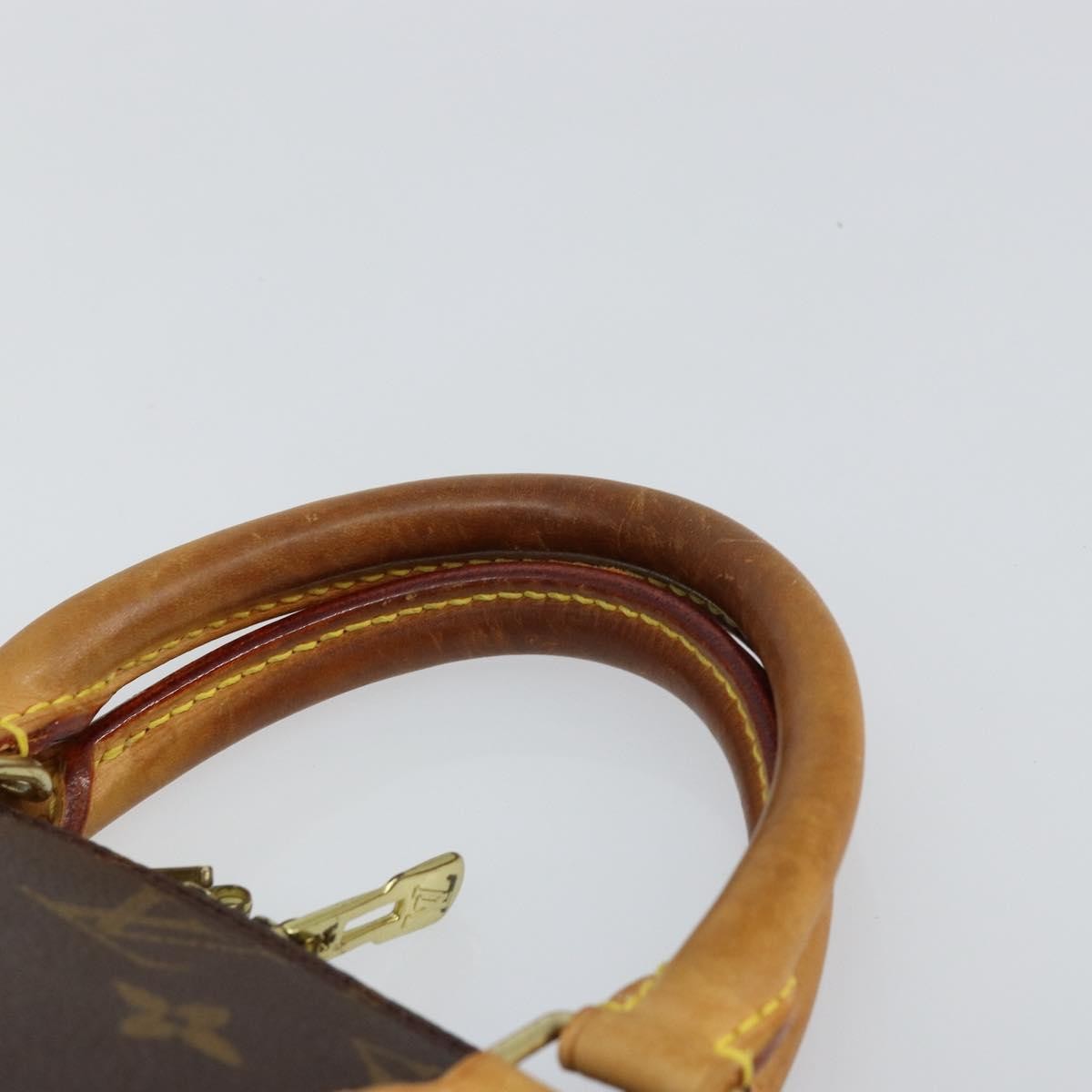 Louis Vuitton Alma Handbag Monogram Canvas, BROWN, CANVAS, Handbag