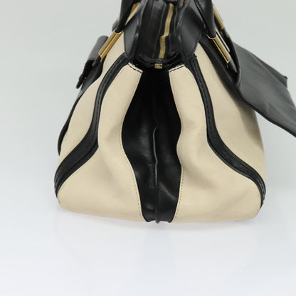 Chloe Alice Satchel Leather, BLACK, LEATHER, Handbag