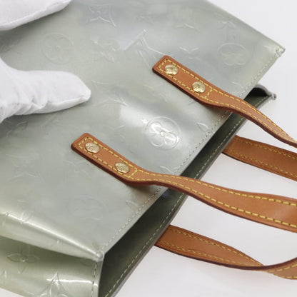 Louis Vuitton Reade Handbag Monogram Vernis, GRAY, PATENT_LEATHER, Handbag