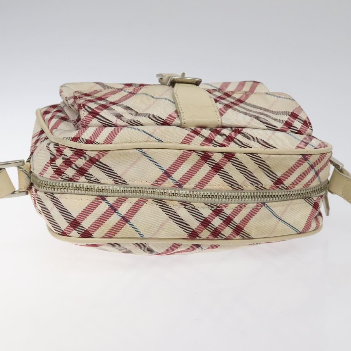 Burberry Nova Check Blue Label Nylon, BEIGE, NYLON, Shoulder bag