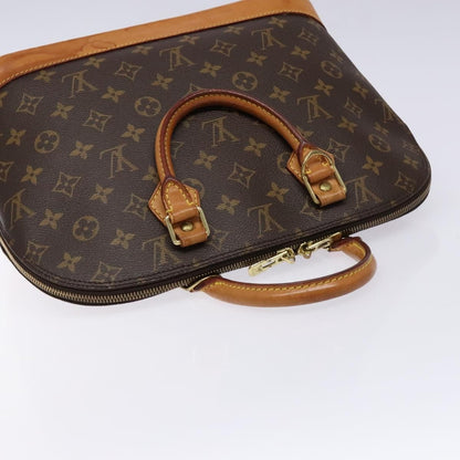 Louis Vuitton Alma Handbag Monogram Canvas, BROWN, CANVAS, Handbag