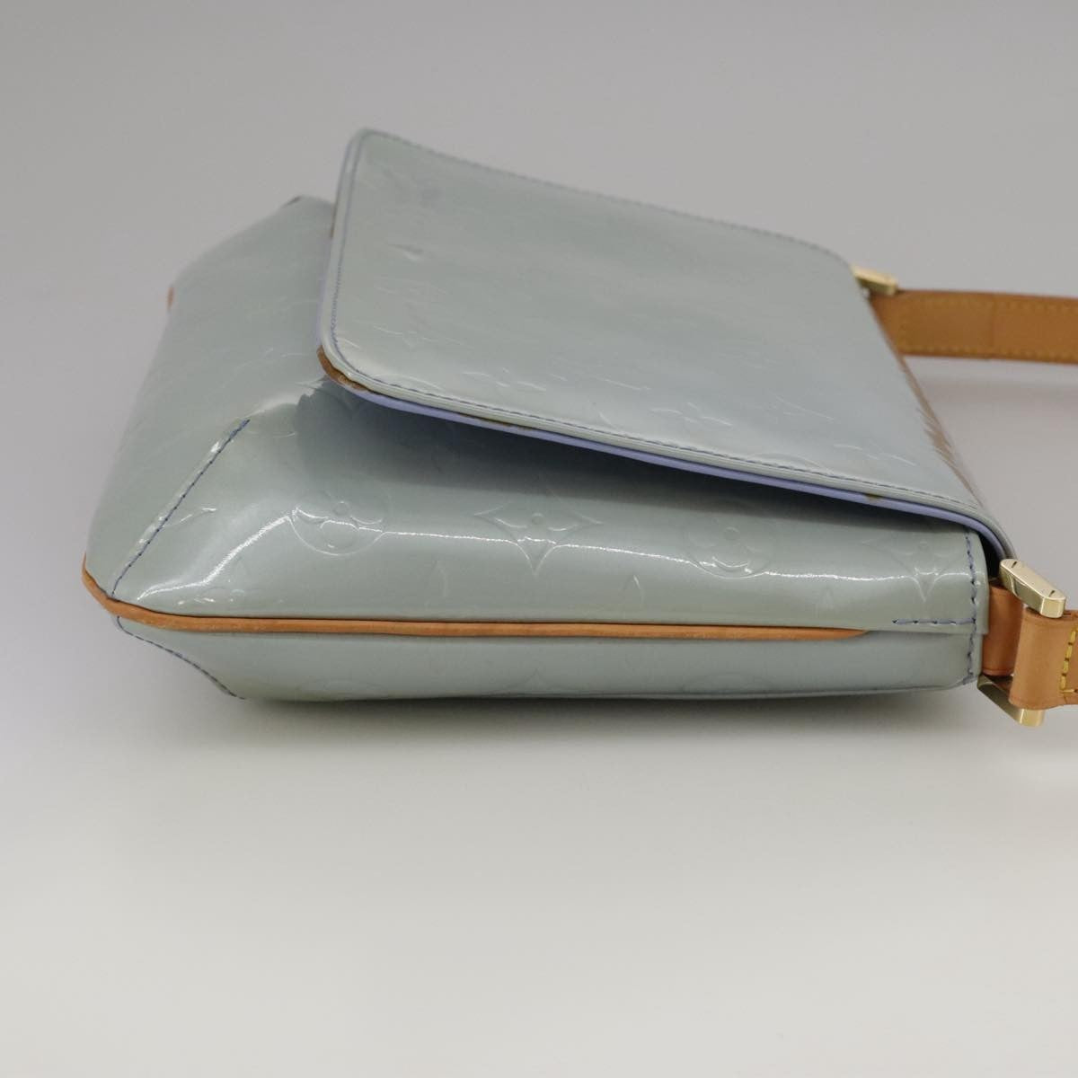 Louis Vuitton Thompson Street Handbag Monogram Vernis, PURPLE, PATENT_LEATHER, Handbag