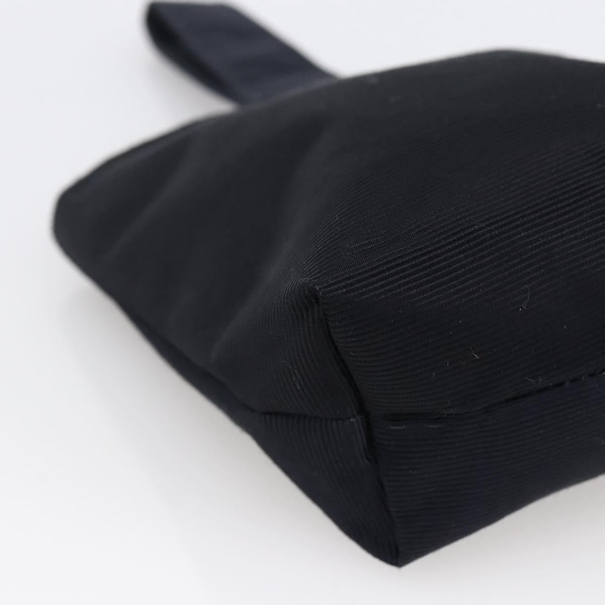 Celine Circle Logo Pouch Nylon, NAVY, NYLON, Clutche & pouche