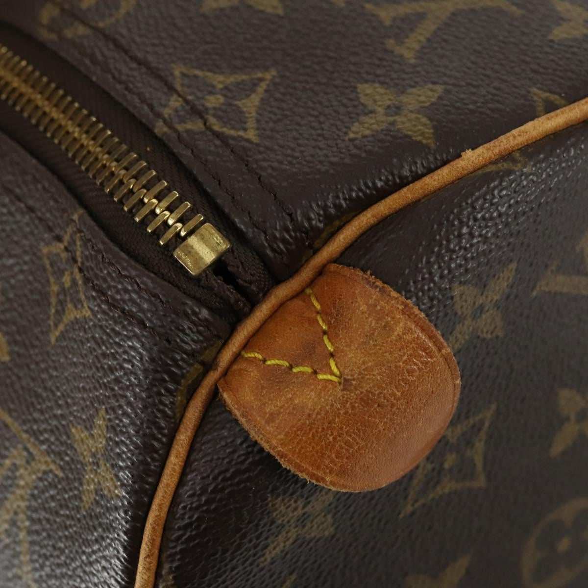 Louis Vuitton Keepall Bag Monogram Canvas, BROWN, CANVAS, Travel bag